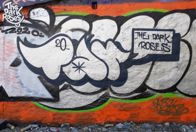 4 The Crew by Se2 - The Dark Roses - Roskilde Skaterpark, Roskilde, Denmark 9. April 2020